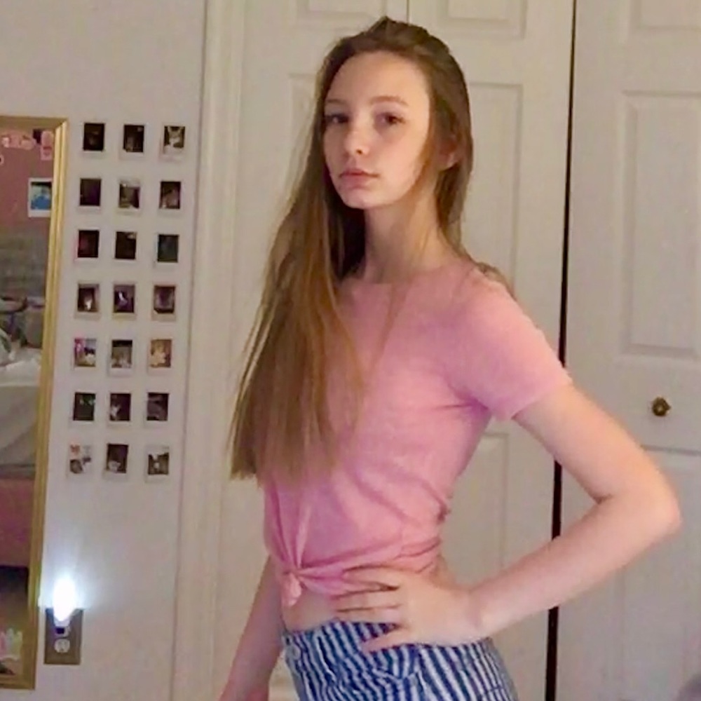 Pink t-shirt